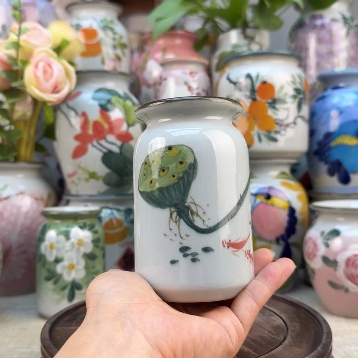 景德镇手绘花瓶花瓶2332565665655662
