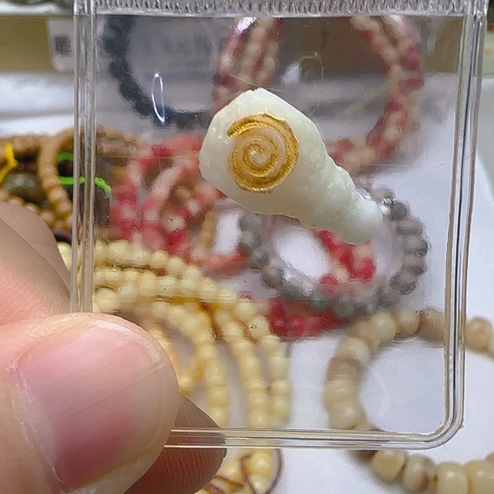 手串星月菩提35小配饰三通回文鎏金