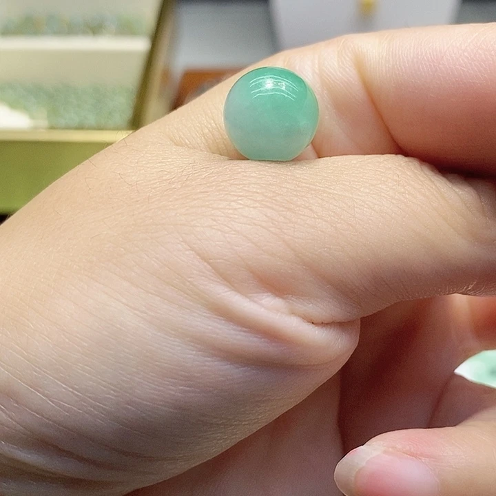 翡翠散珠果绿色12➕