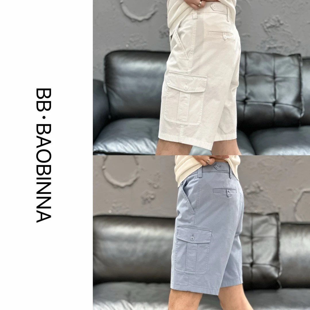 小野· 男装 | "碳素磨毛工艺 “ 高端百搭工装休闲短裤1852