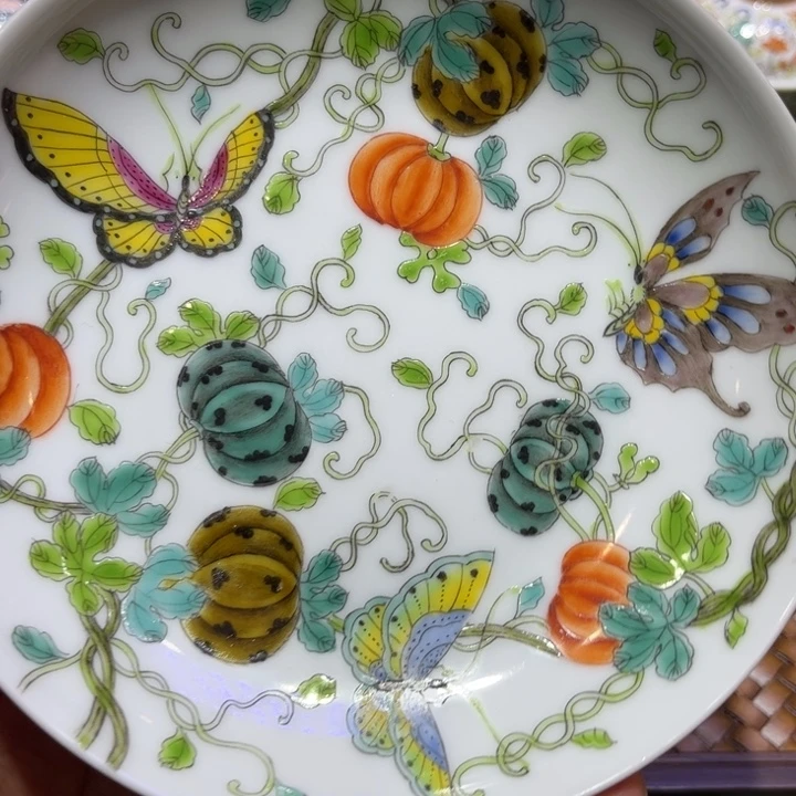 纯手绘精品盖碗杯