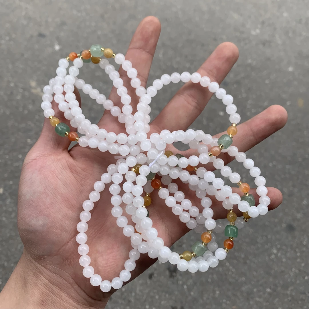 金丝玉手串多样性发货拍一发一