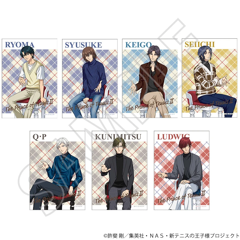 【JF2025网球王子】movic明信片盲袋（直播代拆）