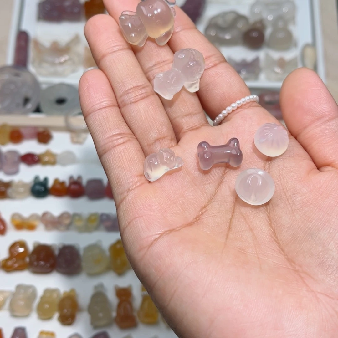 未镶嵌颈饰玛瑙/玉髓