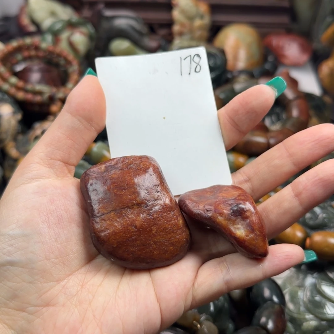 岫岩河磨玉（透闪石质玉）手把未镶嵌