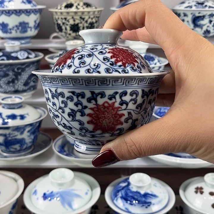 景德镇溪山居手工手绘