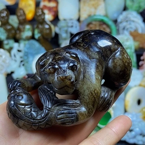 紫金钵盂菩提吊坠