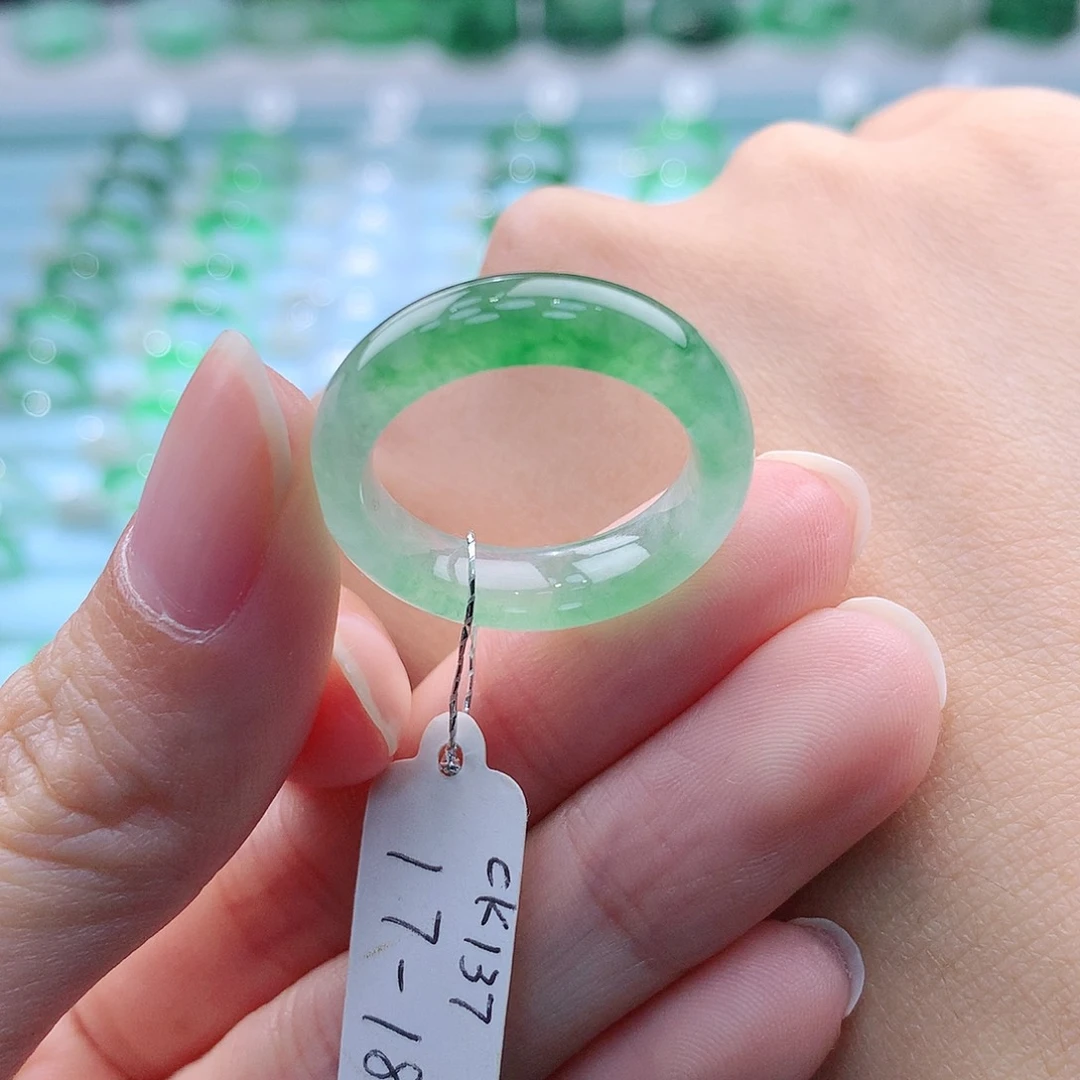 未镶嵌戒指翡翠A货缅甸翡翠