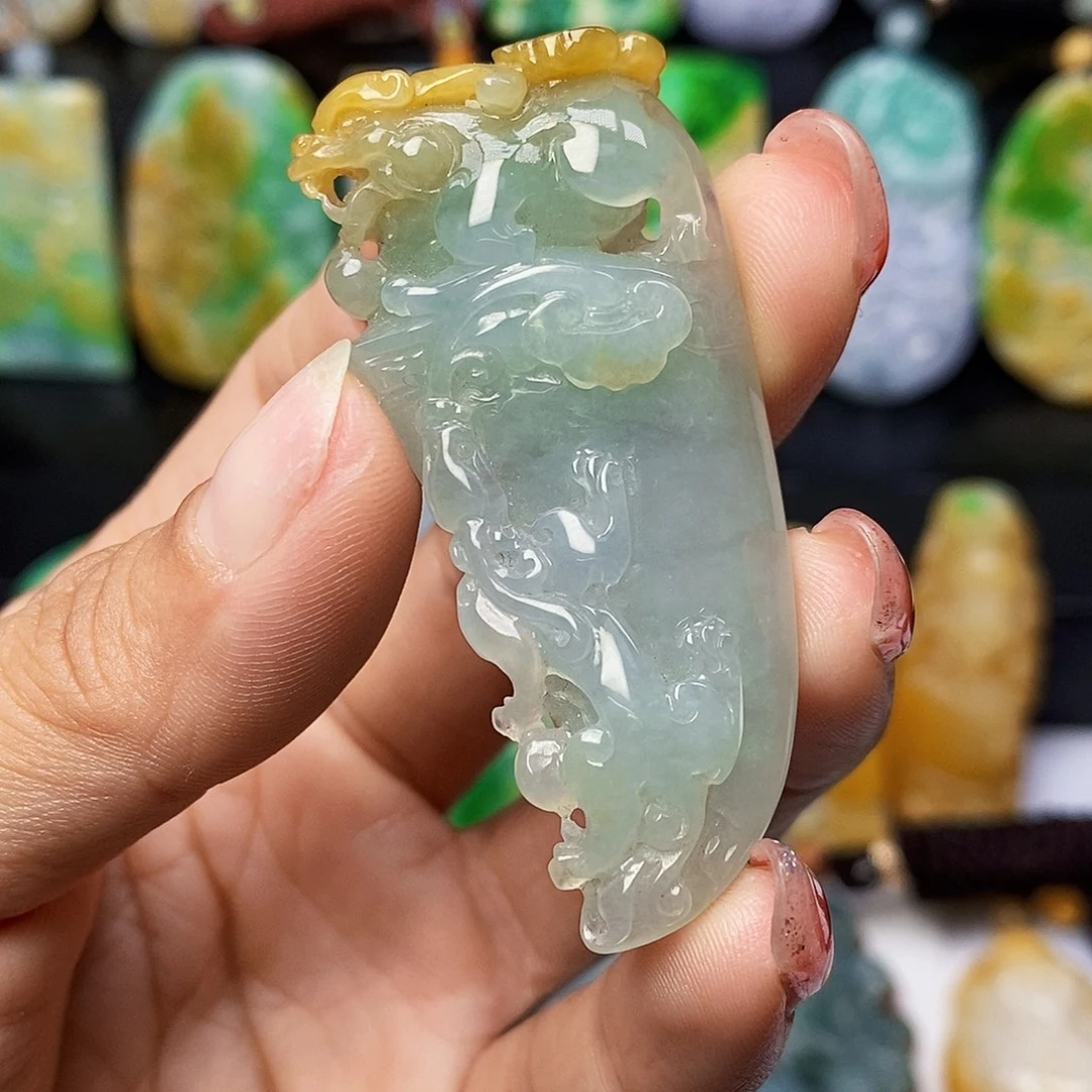 定制翡翠未镶嵌翡翠Ａ货一物一证