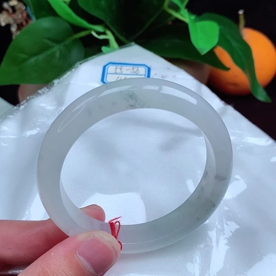 翡翠手镯未镶嵌正圈033