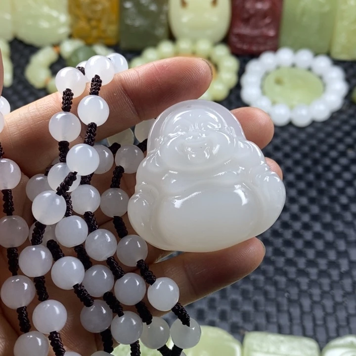 昆仑料大肚佛一套