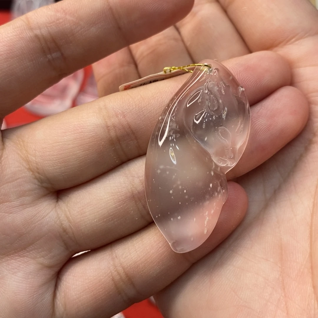 石英质玉未镶嵌吊坠