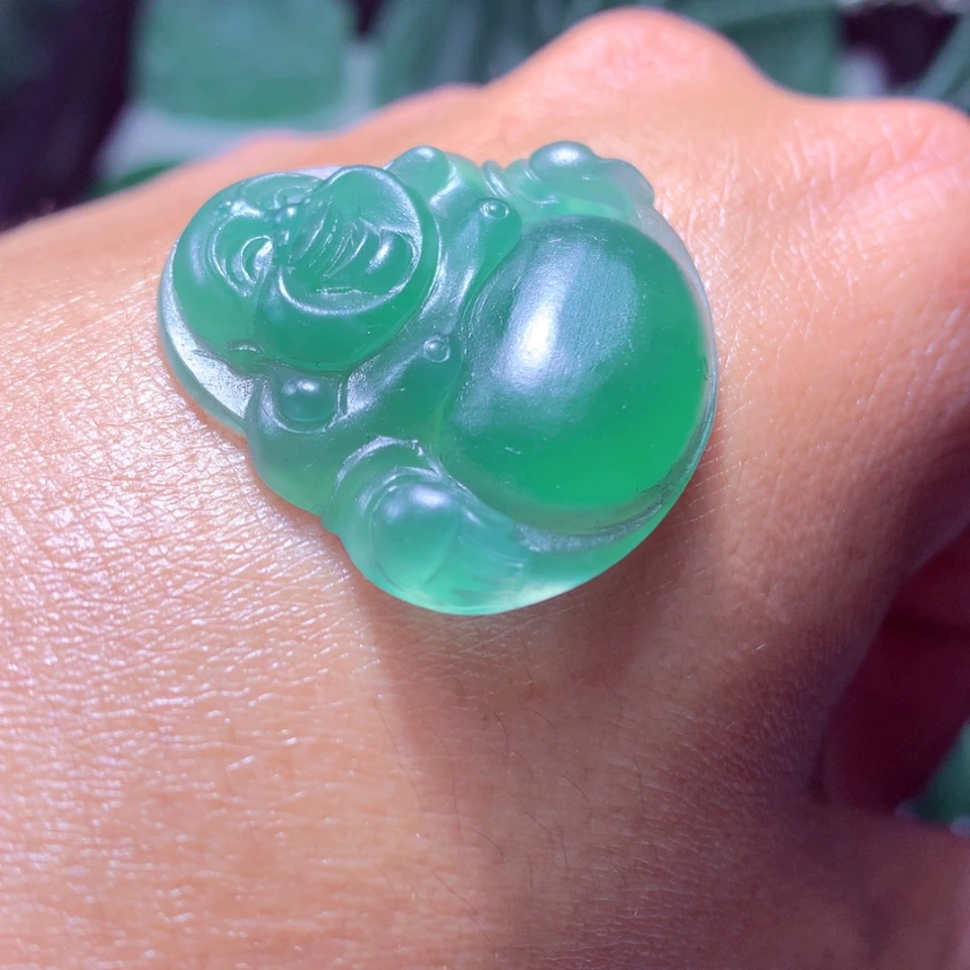 定制翡翠未镶嵌天然翡翠A货毛货多样性发货发其一