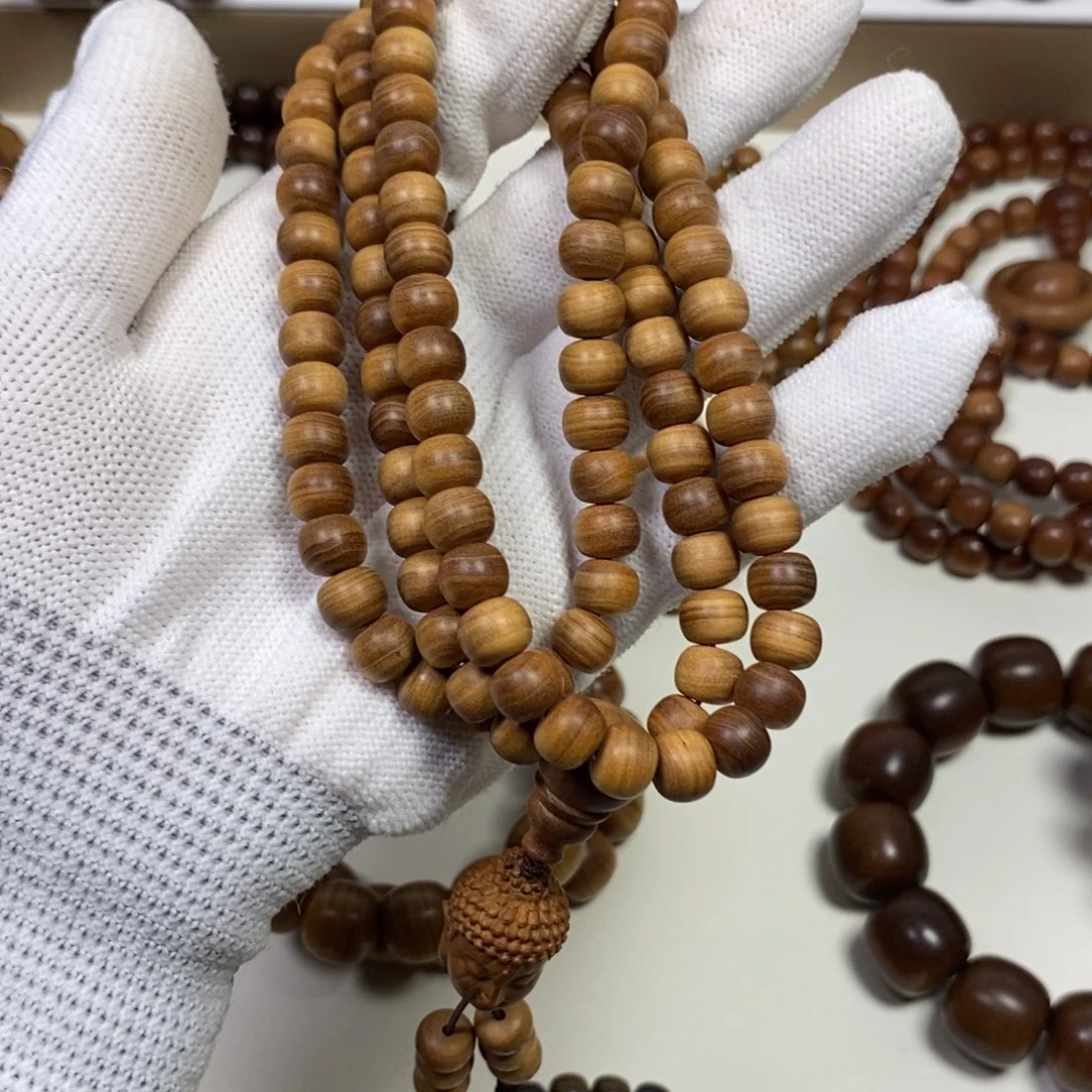 旭***升檀香木老山檀香7:8供奉料奶香