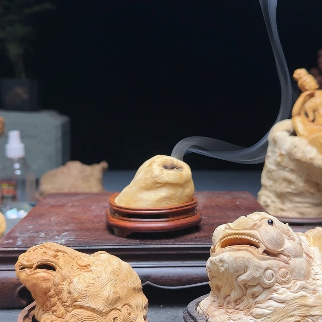 荔枝木南****）荔枝树香炉356892