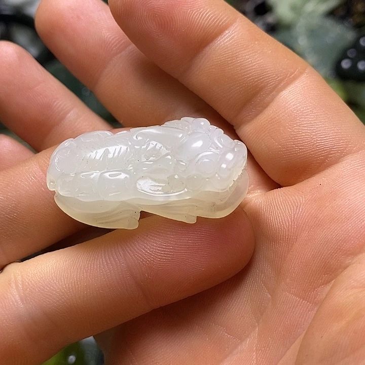 岫玉未镶嵌岫玉颈饰