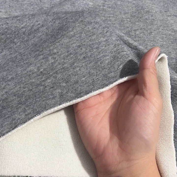 花灰色奥粒绒白色绒1.8×2米长带螺纹