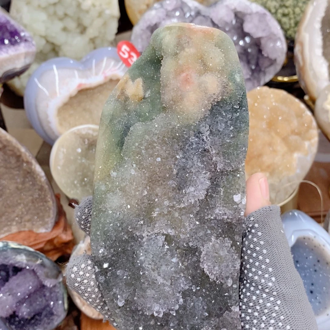 水晶珠宝半成品未镶嵌