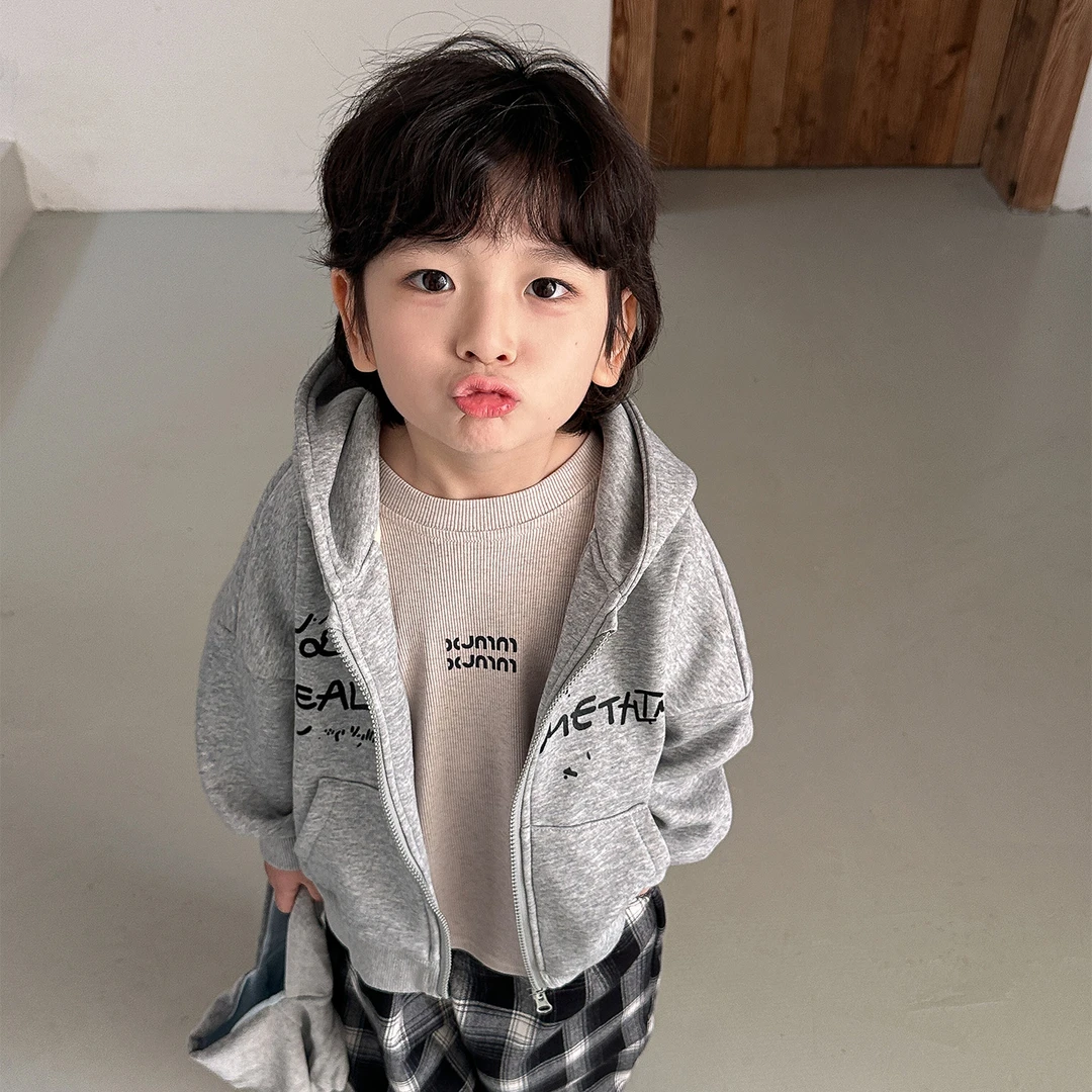 【小童】虾酱麻麻男童外套春秋装2025新款宝宝衣服洋气儿童装上衣