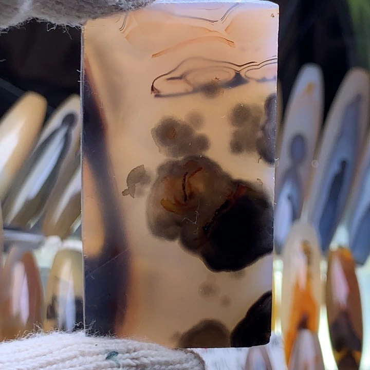 玛瑙/玉髓颈饰未镶嵌167