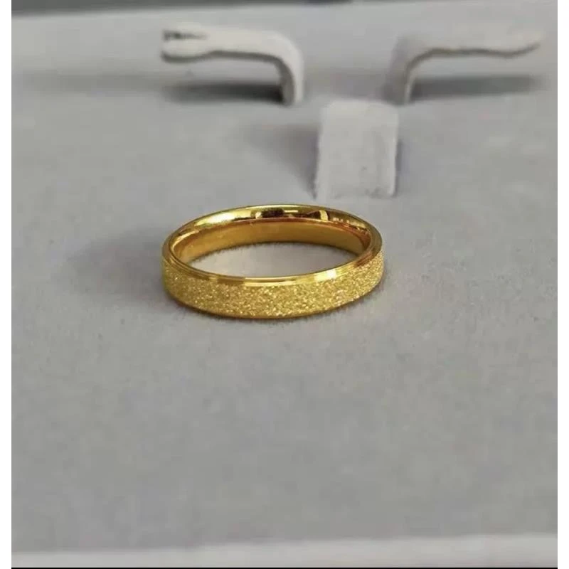 钛钢戒指 2025爆款【满天星戒指】 经典 时尚 大气 金色