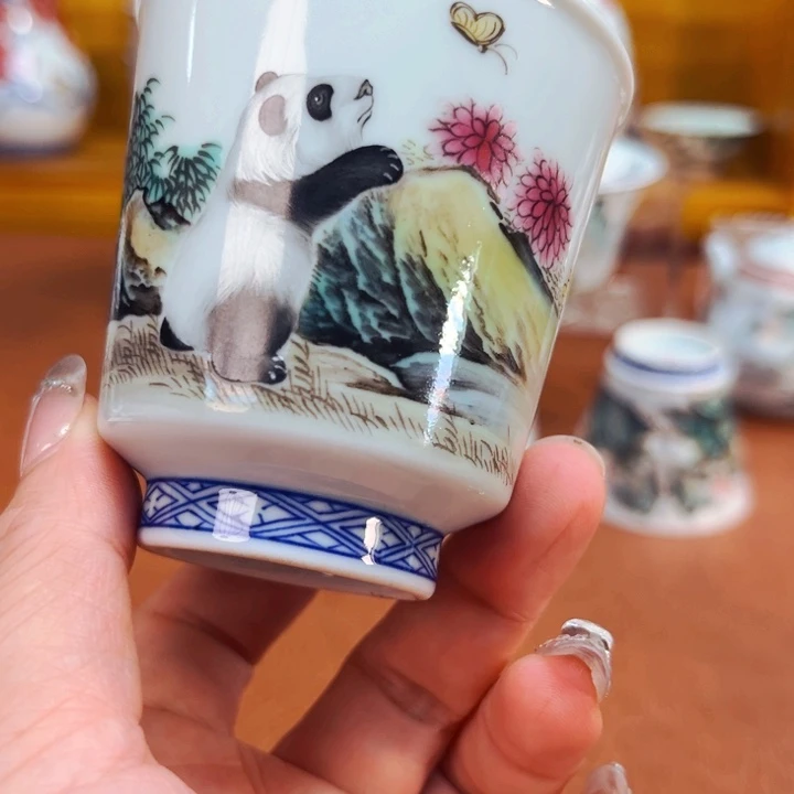 景德镇老瓷厂老师作品