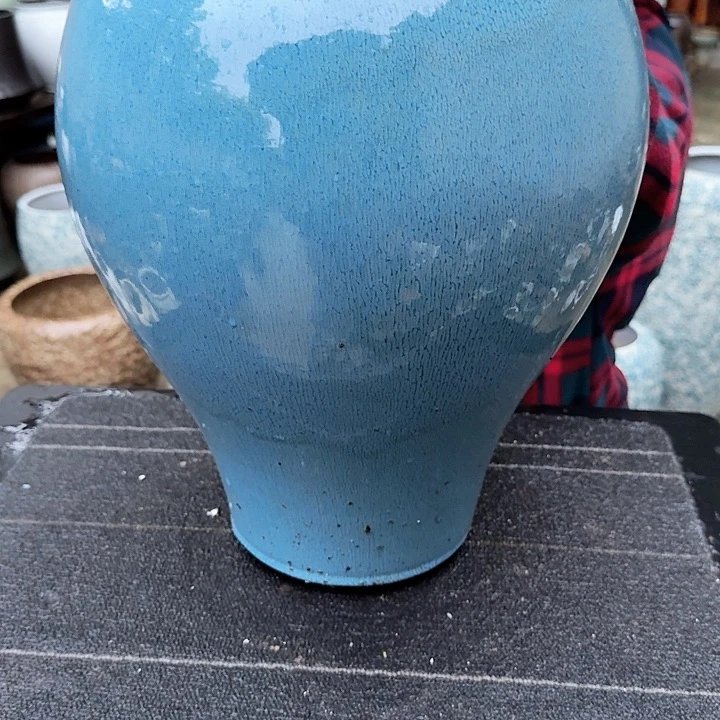 紫砂花盆高度42口径22