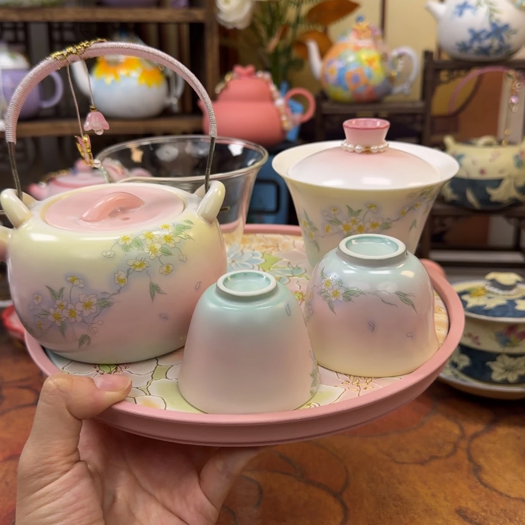 孤品茶具就一件，亲拼手速～