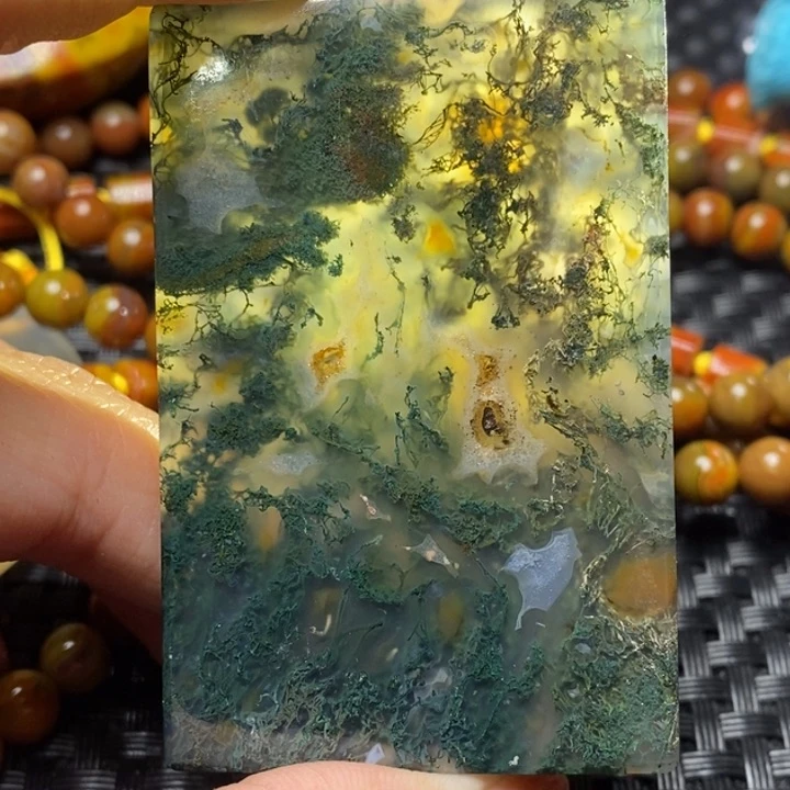 玛瑙/玉髓颈饰未镶嵌开*果