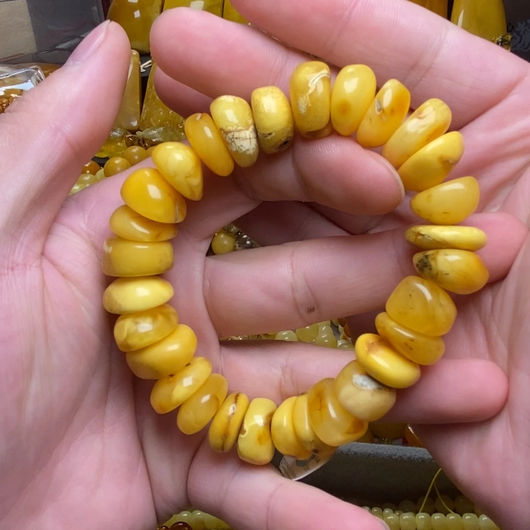 琥珀未镶嵌裸石蜜蜡