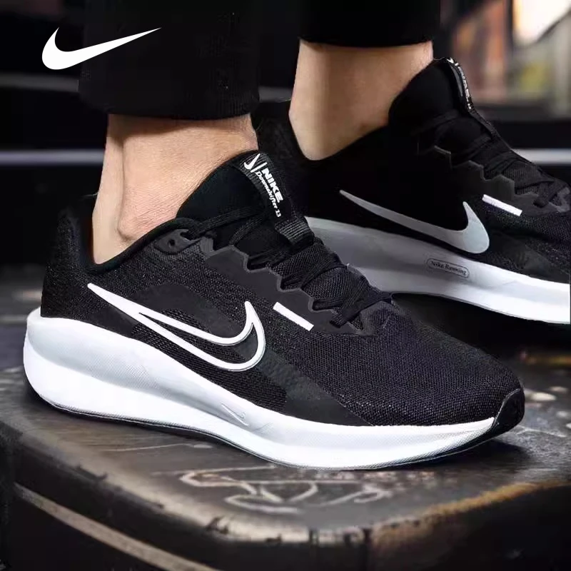 NIKE/耐克男新款减震防滑轻便休闲训练透气运动鞋缓震网面跑步鞋