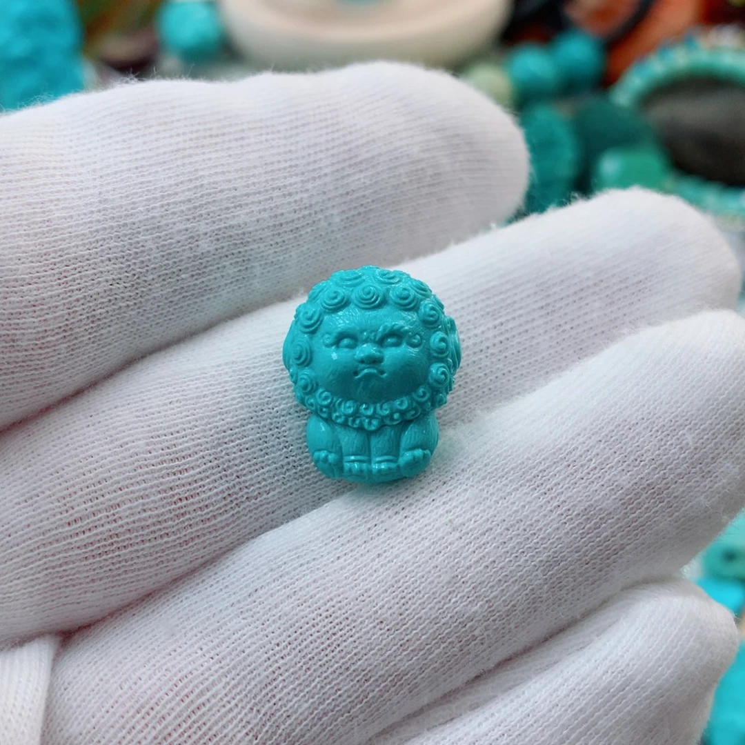 绿松石未镶嵌珠宝半成品