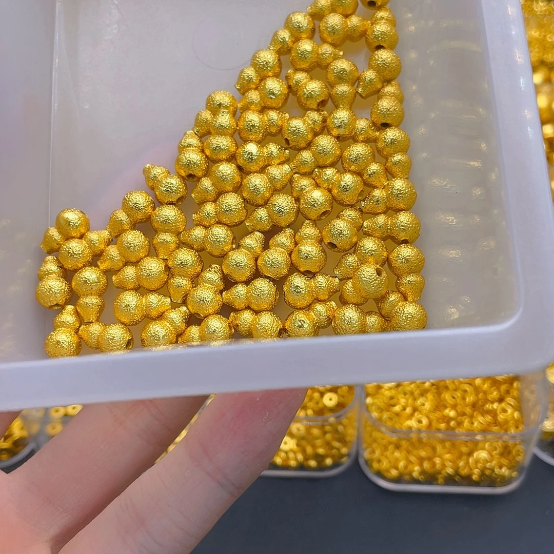 锆石铜合金锤纹葫芦2个