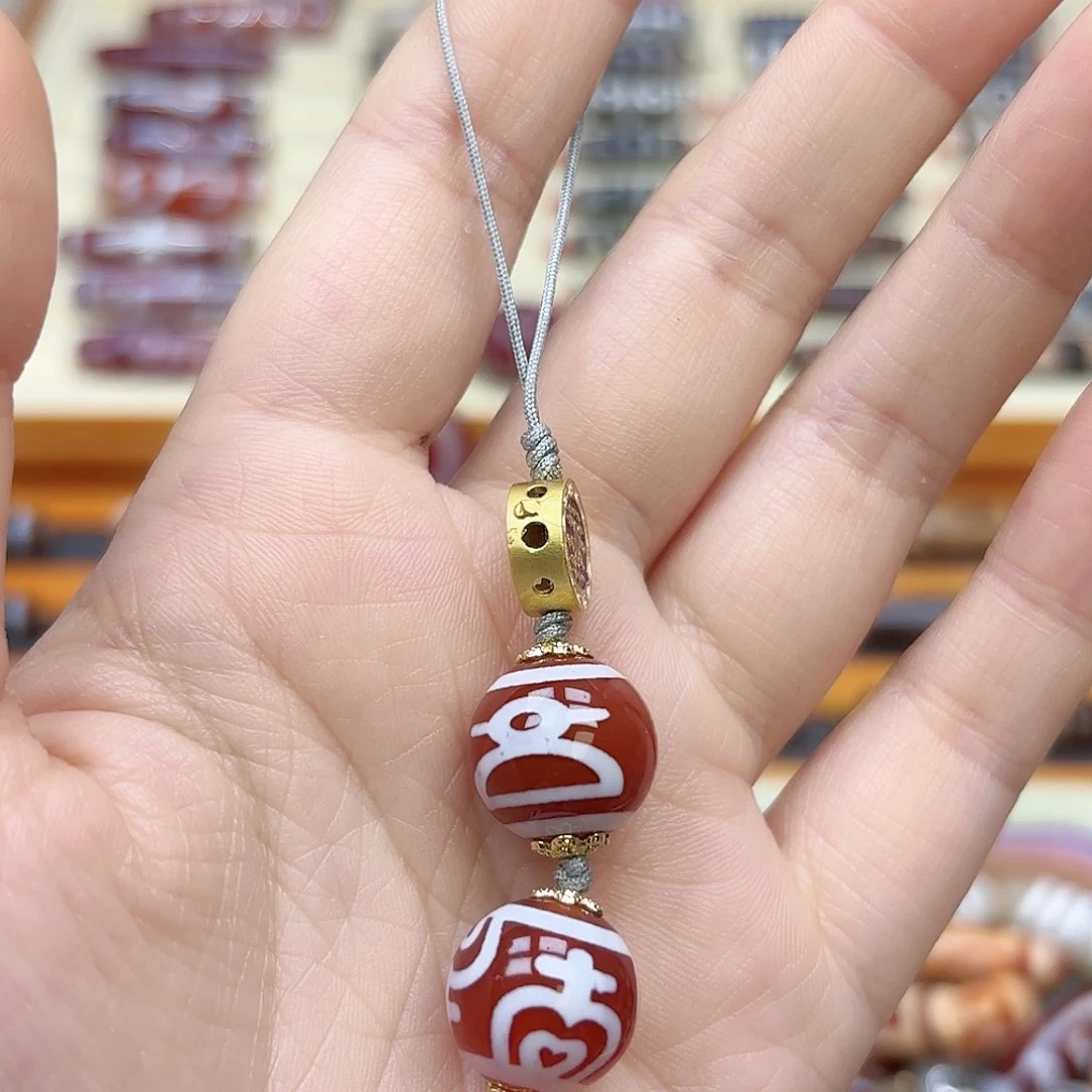 玛瑙/玉髓颈饰合金