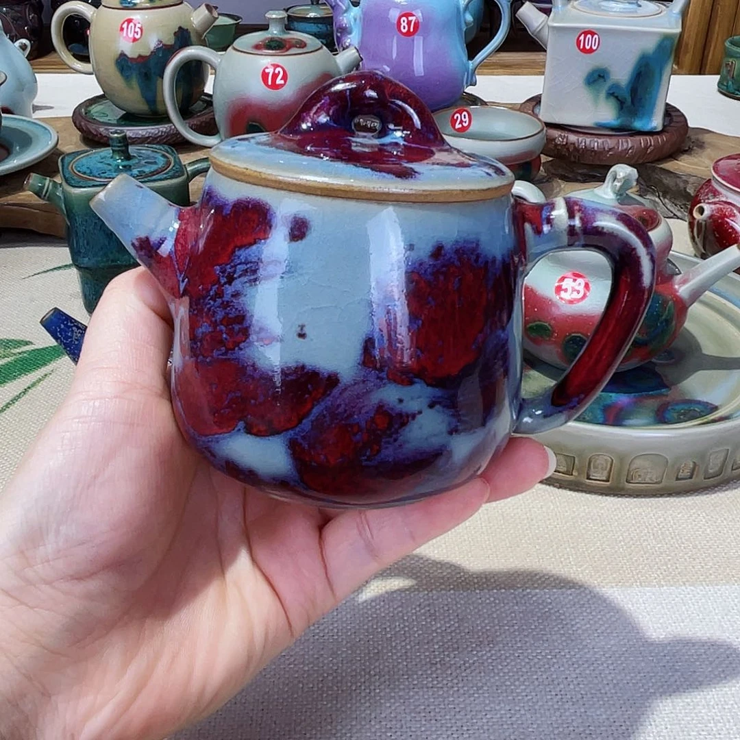 壶禹州钧瓷艺术作品