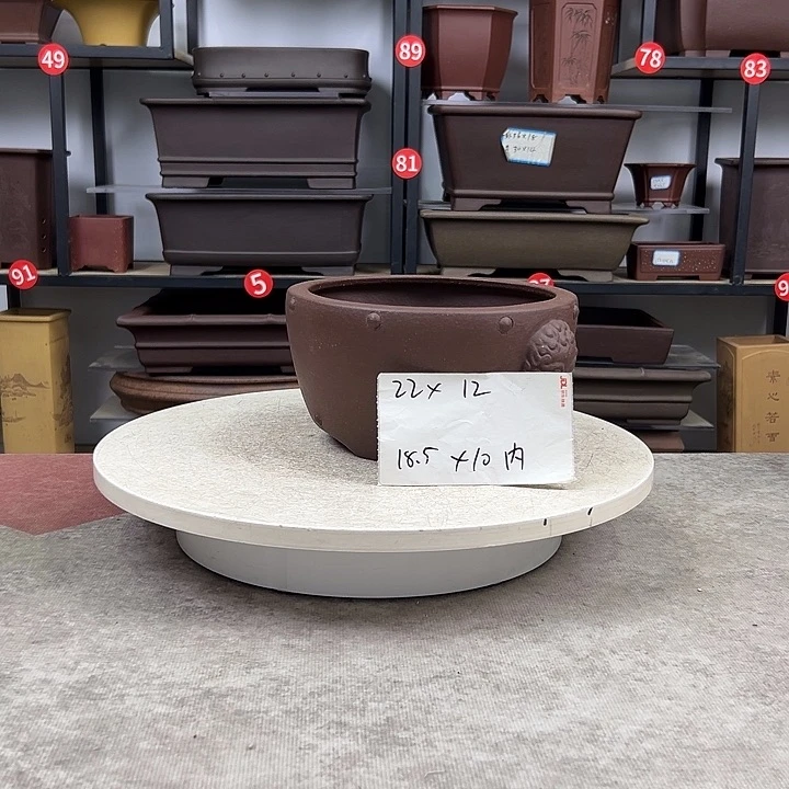 紫砂花盆18内口10深0000000