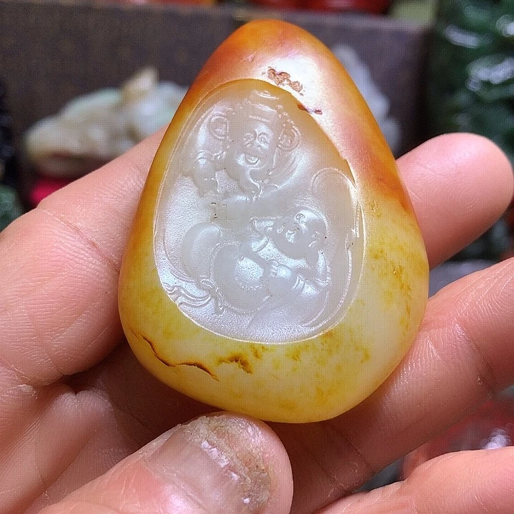 未镶嵌手链和田玉（糖玉）