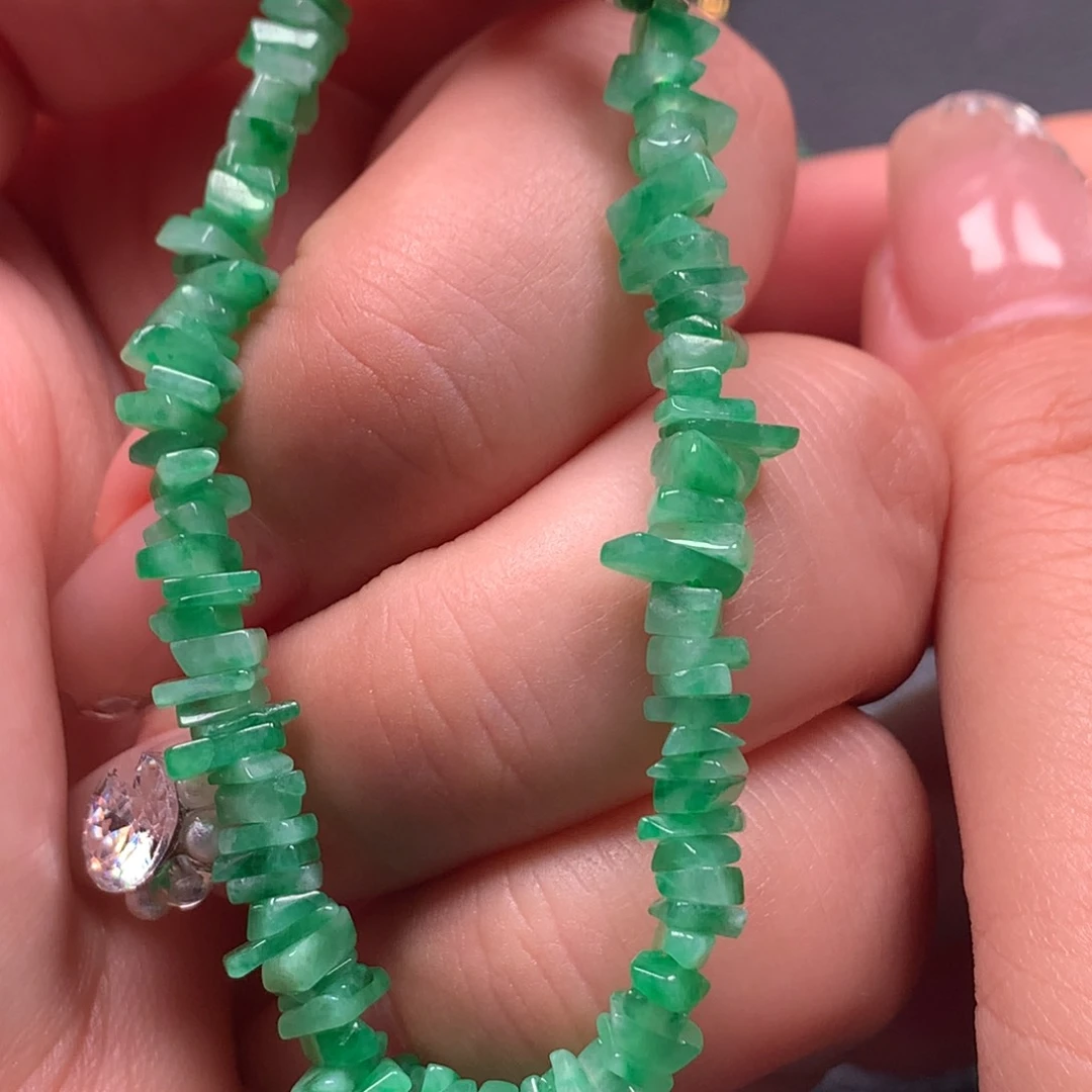 未镶嵌手链翡翠翡翠