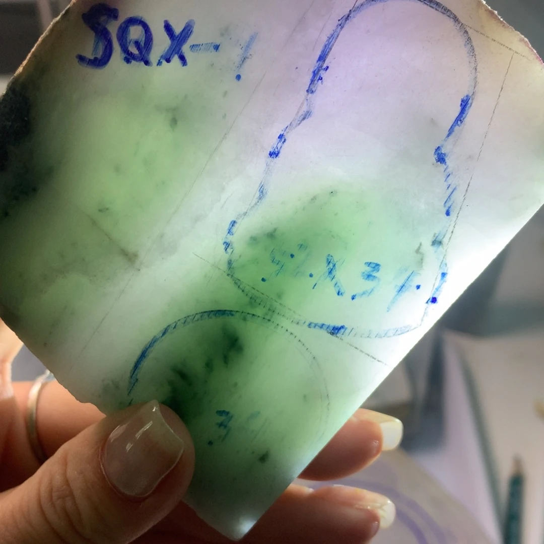 定制翡翠未镶嵌翡翠裸石