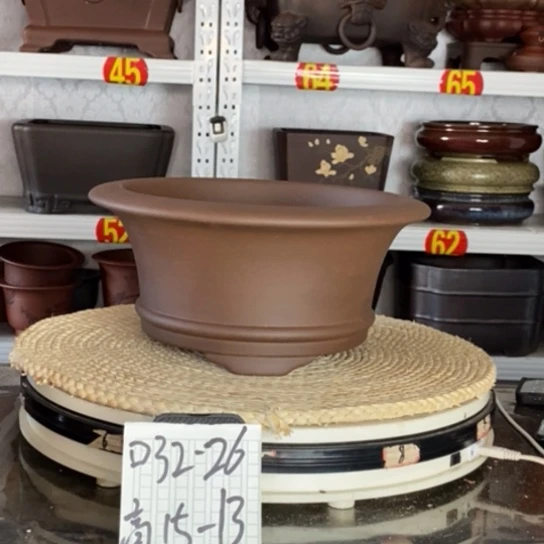 紫砂花盆宜兴紫砂花盆产地直销
