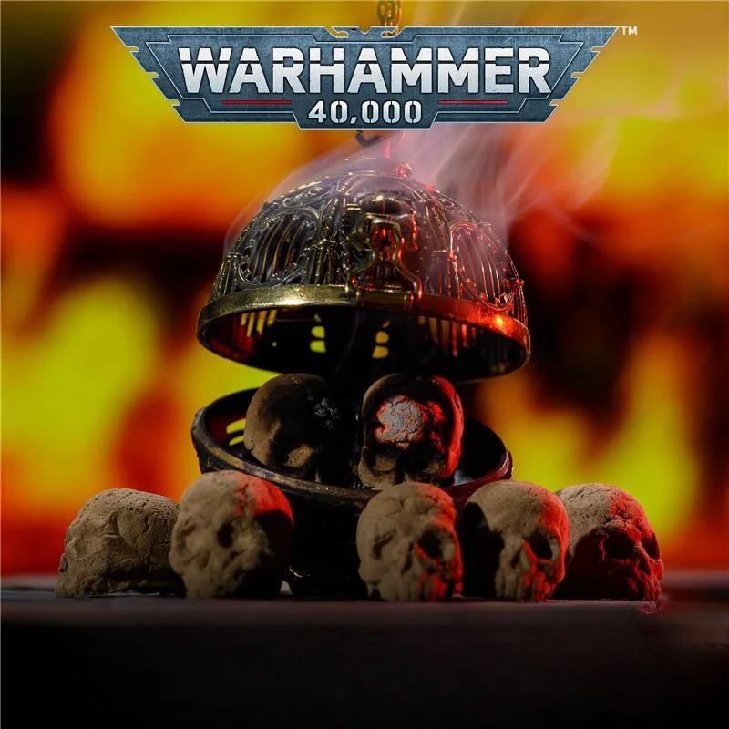 不锈钢项链 星辰铸造战锤40K机械神教弥赛亚大贤者赐福香炉