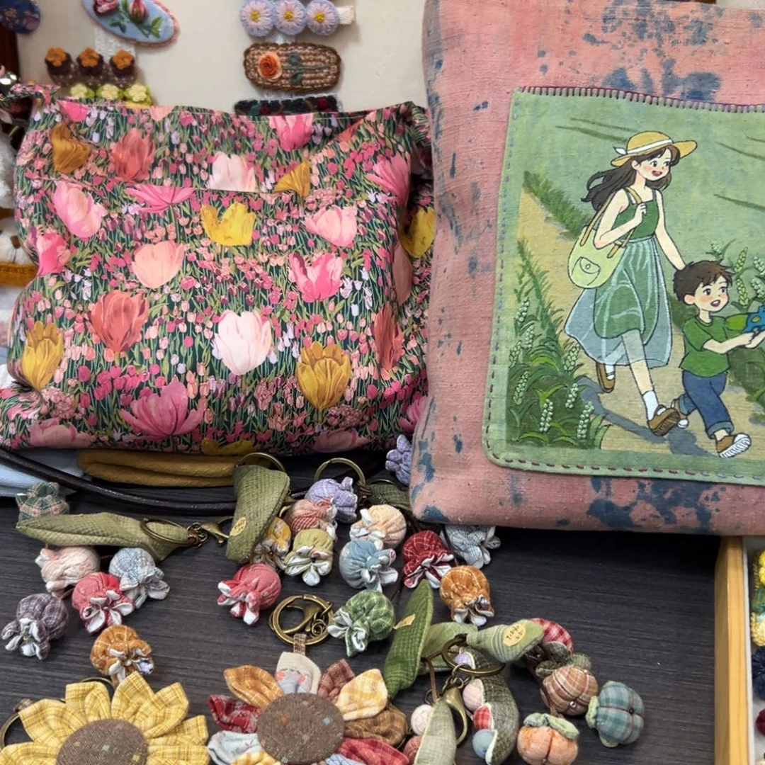 塑料钩织刺绣手工包包玩偶居家用品