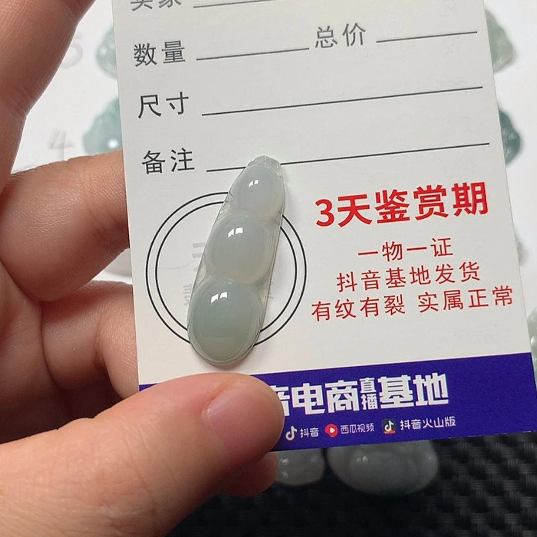 【闪购商品】翡翠颈饰未镶嵌豆子