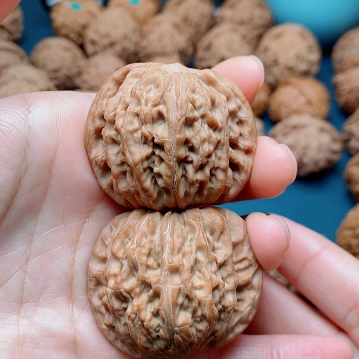 把件文玩核桃磨盘41全品