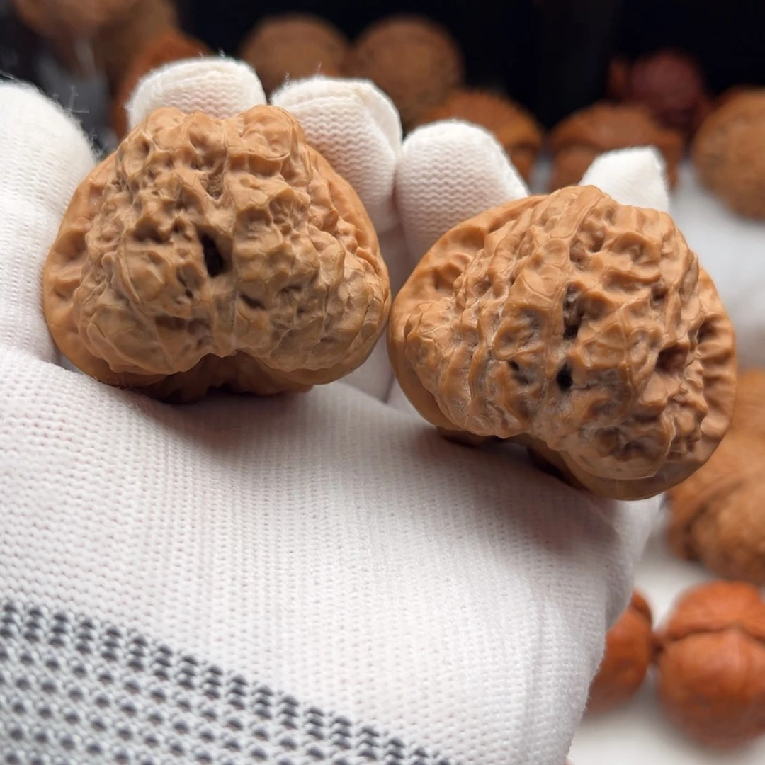 【闪购商品】文玩核桃把件哈摸头45