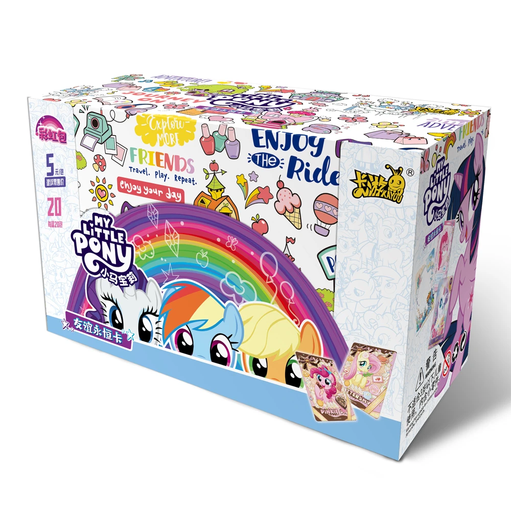 卡游【欧皇小队专车】卡游小马宝莉/彩虹4/盲盒/拆卡/代拆