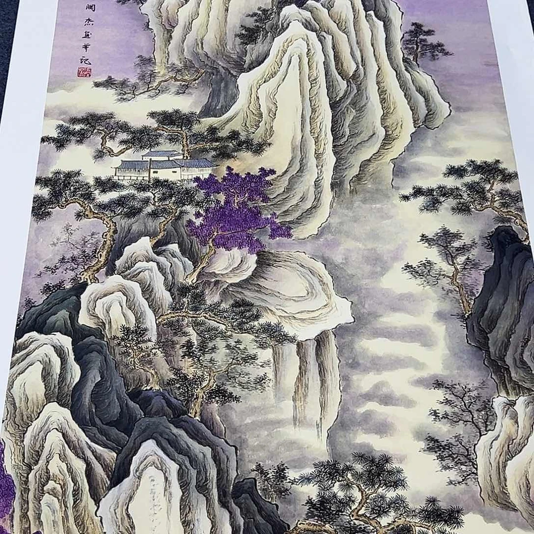 国画事事顺心如意万事如意