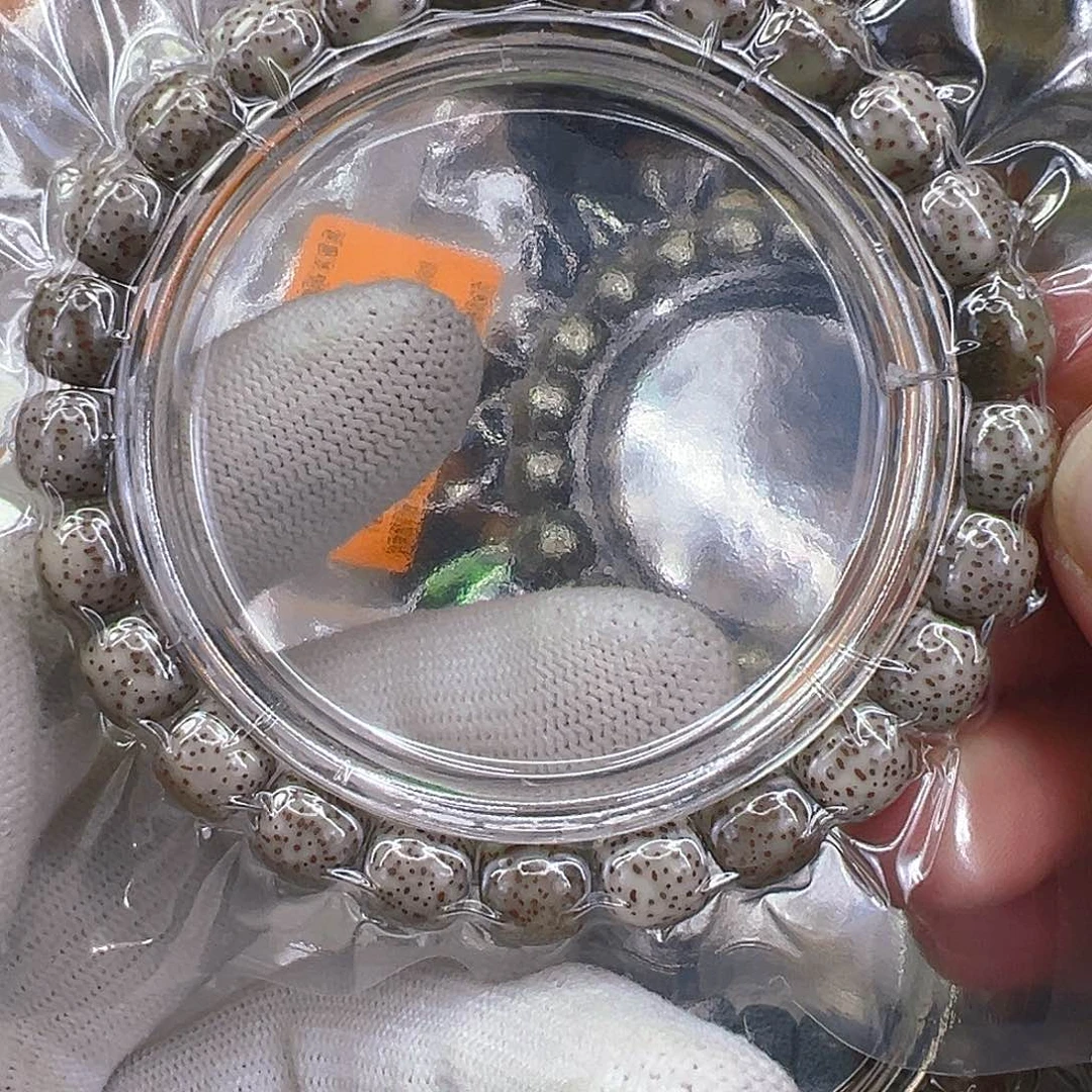 手串星月菩提76入门灰星月菩提单圈0.9