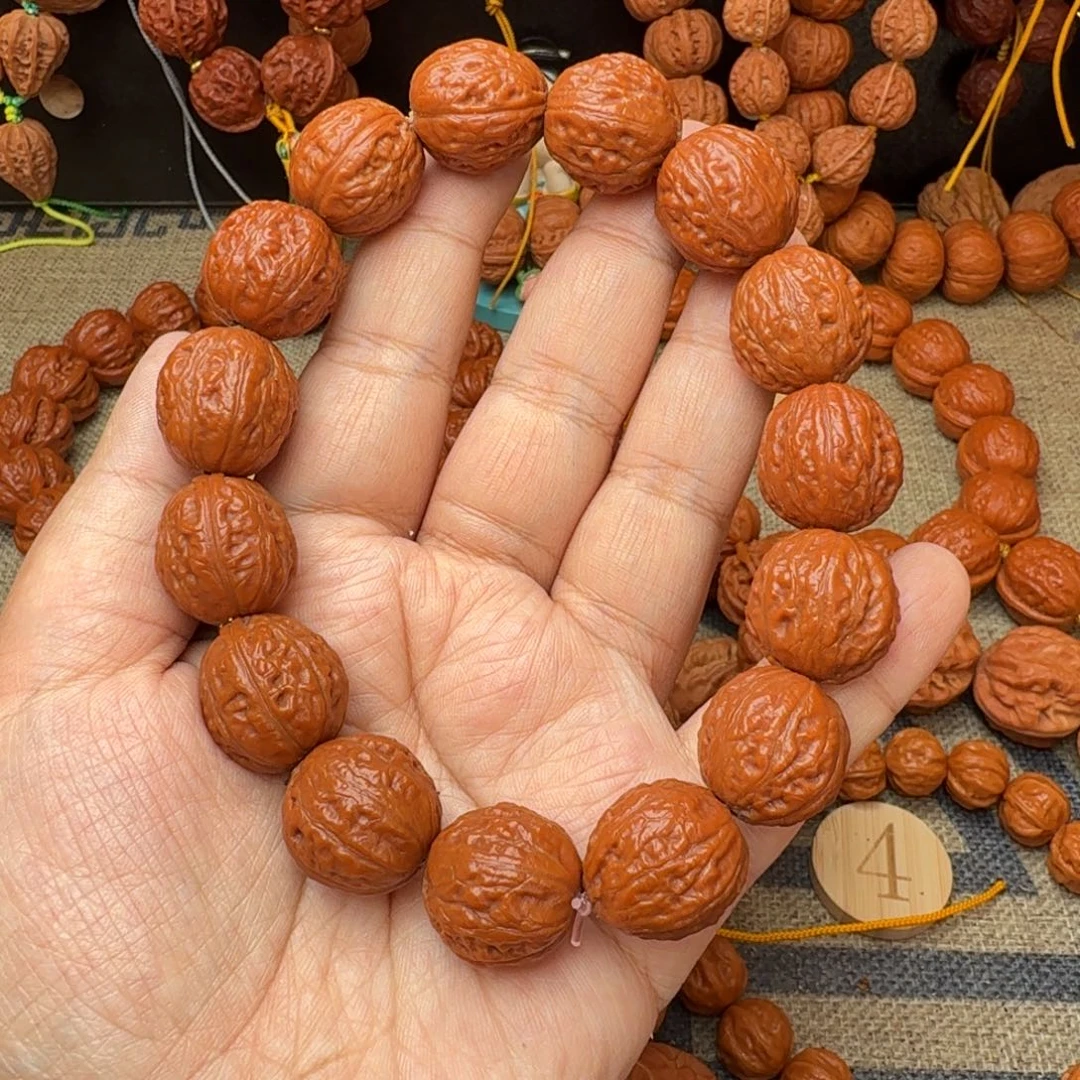 文玩核桃手串荔枝纹手串19