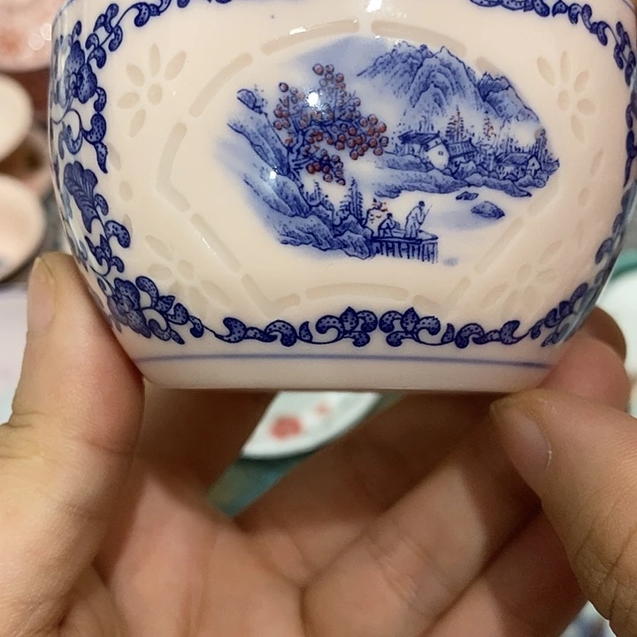 陶摆件景德镇陶瓷主人杯2344